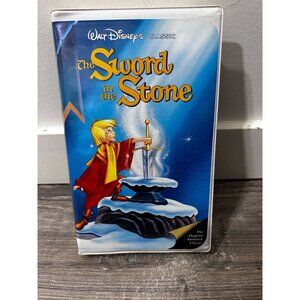 Walt Disney's Classic The Sword In The Stone Black Diamond Edition VHS 1995